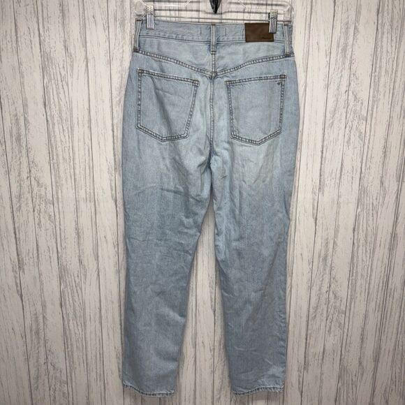 Womens Size 27 Madewell The Perfect Vintage Jeans Light wash EUC - Picture 3 of 6